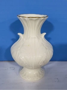 Schönes Shirt klobig gold Zierleiste Lenox Bud Vase Vintage Vase - Bild 1 von 5