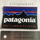 Patagonia ???? Salt Lake City Ut New 4? X 2.5? Vinyl Fitz Roy Sticker/Decal