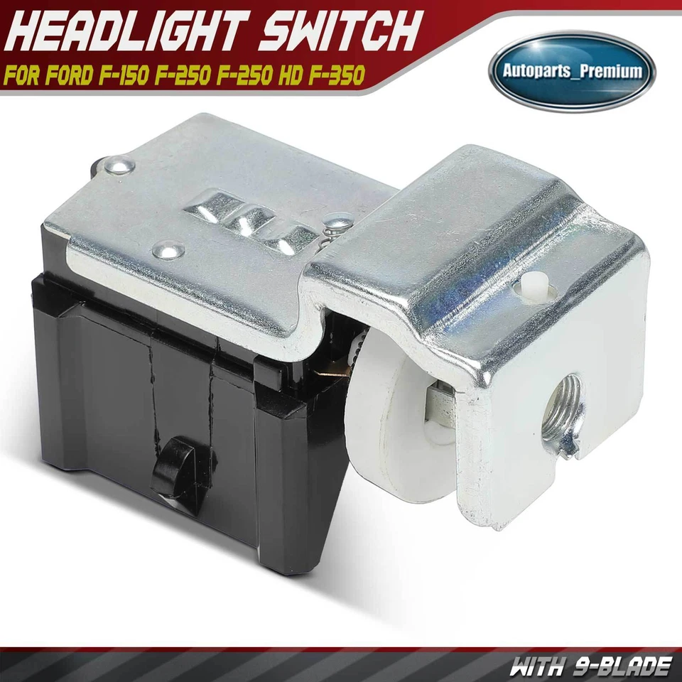 Interruptor de faros para Ford F-150 F-250 F-250 HD F-350 F-Super Duty Mazda Mercury Foto 1 de 4