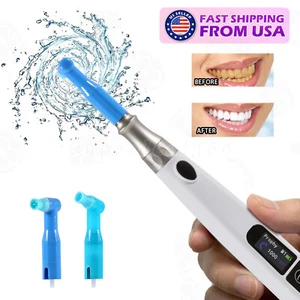 Dental Portable Hygiene Prophy Handpiece Wireless /Disposable prophy angles USA - Picture 1 of 27