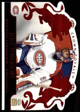 2002-03 Pacific Crown Royale Red Jose Theodore #52