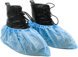 100 Pack Super Anti-Skid Disposable Shoe Covers Waterproof Durable Extra Thicker - Picture 1 of 8