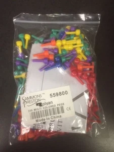 Patterson 559800 Sammons Preston 300 Picchetti di Perline Multicolore (NUOVI) - Foto 1 di 1