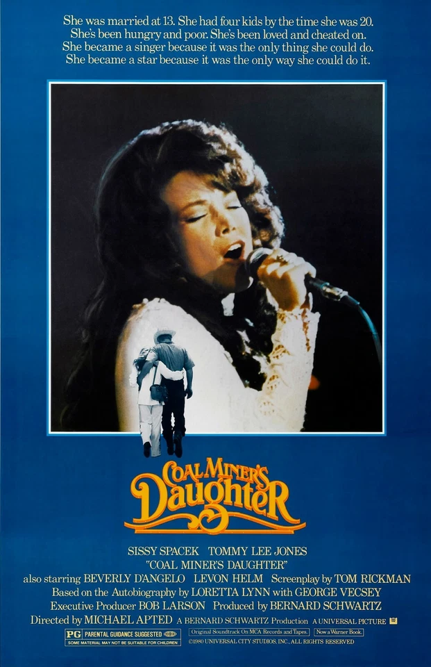 Coal Miner's Daughter poster - 11 x 17 inches - Sissy Spacek, Loretta Lynn