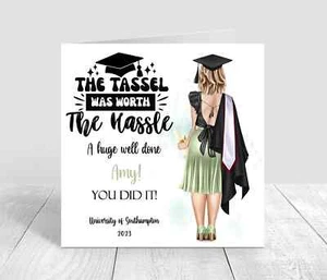 Tessera Laurea Personalizzata Donna, Congratulazioni Laurea, Tessera Laurea Nappa - Foto 1 di 8