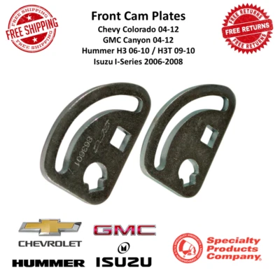 Передние кулачковые пластины SPC Performance GM +/- 1,5 градуса для Chevy, GMC, Hummer, Isuzu - Изображение 1 из 4