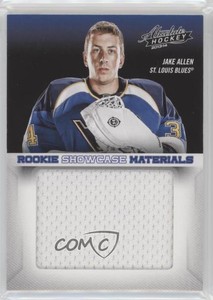 2013-14 Panini Boxing Day Rookie Showcase Materials Jake Allen #3