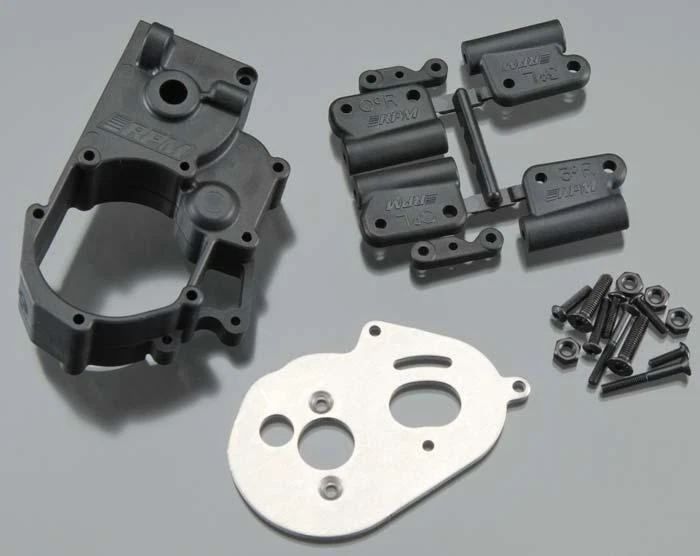 NEW RPM Traxxas Bandit Rustler Stamp Slash Hybrid Gearbox Housing/Rear Mounts - Image 1 of 1