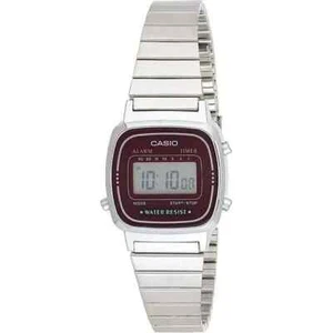 Casio Damen Quarz Digitaluhr LA-670WA-4DF - Retro silberfarbenes Design mit - Bild 1 von 1