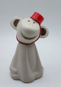 Vintage ~ Cute! Avon Monkey Shines Red Fez Bottle Moonwind Cologne Perfume Empty - Picture 1 of 6