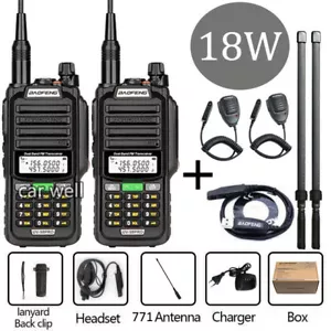 ESCÁNER DE RADIOAFICIONADO BAOFENG UV98PRO 128 CANALES UHF/VHF LARGO ALCANCE DE DOS VÍAS - Imagen 1 de 27