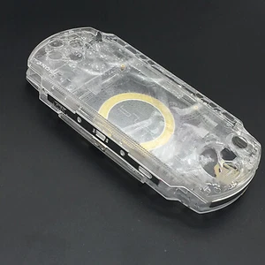 Replacement Full Housing Cover Shell Transparent Crystal Case for PSP 1000 - Picture 1 of 7