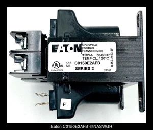 Eaton C0150E2AFB Industrial Control Transformer - 480:120v/150VA - Unused/Wrnty - Picture 1 of 7