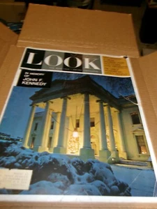ORIGINAL Vintage Look Magazine December 31 1963 John F Kennedy JFK Memorial - Picture 1 of 1