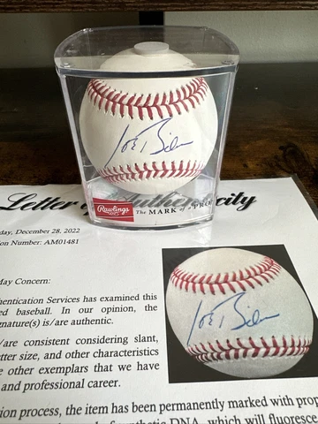 President Joe Biden Signed Baseball ROMLB PSA Letter READ Cover