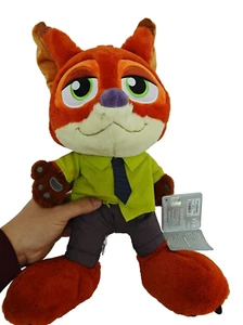 Origina Disney Zootopia Cartoon Big Foot Nick Plush Toys Dolls 45cm - Picture 1 of 4