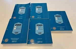 2001 GM CK8 Truck Service Manual Set Silverado, Suburban, Tahoe, Yukon & Denali - Picture 1 of 3