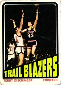 TERRY DISCHINGER 1972-73 Topps Basketball #143 BUY ANY 2 ITEMS FOR 50% OFF   B21