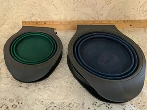 Avalanche collapsible Pet travel Bowls-2 sizes-2 sets - Picture 1 of 8