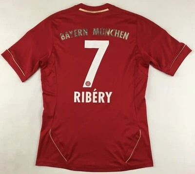 Bayern München 2011 2012 2013 #7 Franck Ribery Munich Adidas Trikot Medium Gr.M - Bild 1 von 4