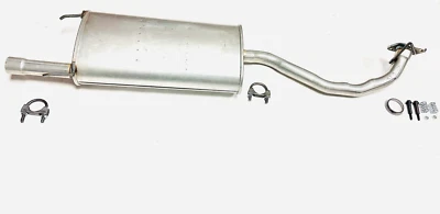 Fits: 2006 2007 Toyota Highlander/2006- 2008 RX400H 3.3L Mid Muffler - Image 1 of 3