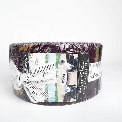 Moda FRESH OFF THE VINE By Holly Taylor JELLY ROLL 40 strips Quilt Fabric Cotton - Image 1 of 4