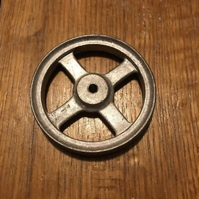 Volant d'inertie pour machine à vapeur jouet ancien 51 mm et 73 grammes - Photo 1/3