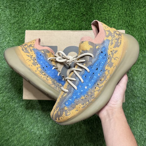 Adidas Yeezy Boost 380 blu avena antiriflesso taglia 10 5 Q47306