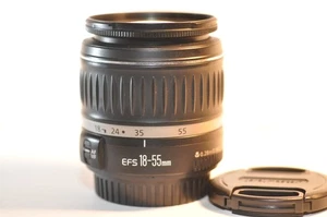 Canon EF-S 18-55mm f/3.5-5.6 Digital lens for EOS Rebel T5 T6 T7 T8 80D 90D 7D - Picture 1 of 7