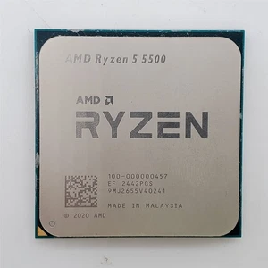 AMD Ryzen 5 5500 6-Core, 12-Thread Unlocked Desktop Processor -NOT WORKING- - Photo 1/4