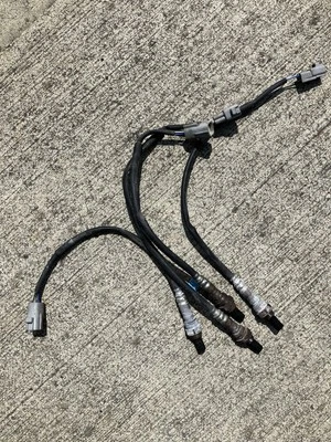 99-03 Jaguar X100 XK8 XJR aguas arriba aguas abajo oxígeno lambda conjunto de 4 OEM Foto 1 de 3