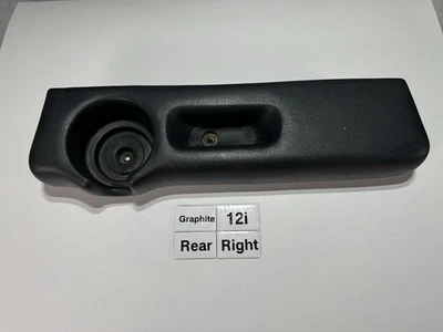 99-06 Silverado Rear Right Armrest GRAPHITE GRAY 12i Door Pull Cup Grab Handle Foto 1 de 4