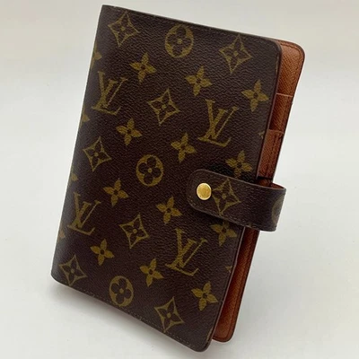 LOUIS VUITTON R20105 Monograma Agenda MM Day Planner Cubierta Marrón Auténtico A158 Foto 1 de 4