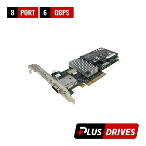 LSI 9280-4i4e 8 Port 6Gbps SAS/SATA 512MB PCIe 2.0 RAID Card High Bracket w/ BBU - Picture 1 of 5