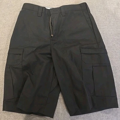 NUEVO Pantalones Cortos Dickies 30” Ropa de Trabajo Ocupacional LR542BK Poliéster/Algodón Calce Relajado Foto 1 de 4