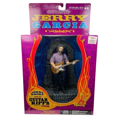 Figura de acción guitarra Jerry Garcia Grateful Dead Super Stage 2001 McFarlane Toys Foto 1 de 4