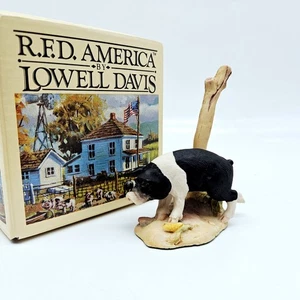 Lowell Davis Itching Post Pig Figurine RFD America Schmid 3.5" in Box  - Picture 1 of 5