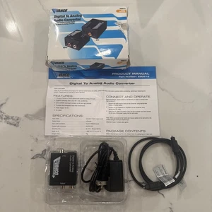 Convertidor de audio digital a analógico Vanco 280512 cine en casa - Imagen 1 de 1