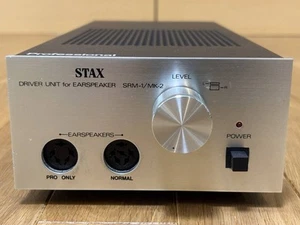 STAX SRM1 MK2 Driver Unit for Earspeakers PRO Excellent Tested Japan Fedex GS03 - Picture 1 of 10