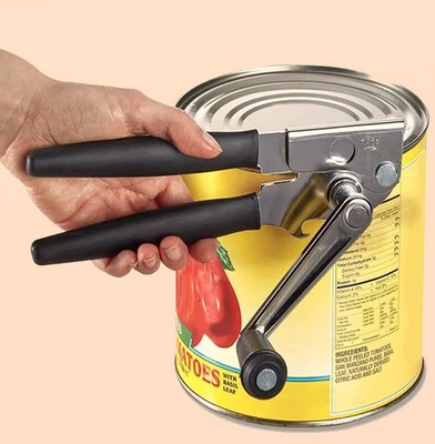 Abridor de latas de alta resistencia con imán - Manual abrelatas comercial para personas mayores,... Foto 1 de 4