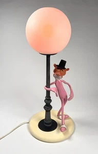 Lámpara Linea Zero Pink Panther vintage años 70 en excelente estado rosa (!) bombilla - Imagen 1 de 14