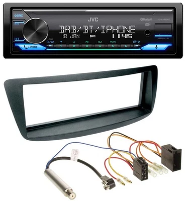 JVC Bluetooth DAB USB MP3 Autoradio für Peugeot 107 Citroen C1 Phantomeinspeisun - Bild 1 von 4