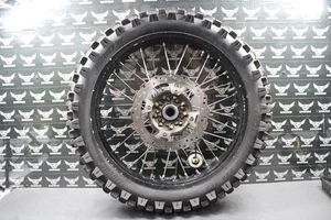 2007 2008 KAWASAKI KX250F OEM 19" REAR BACK WHEEL RIM HUB TIRE 41090-0033-10Y - Bild 1 von 18