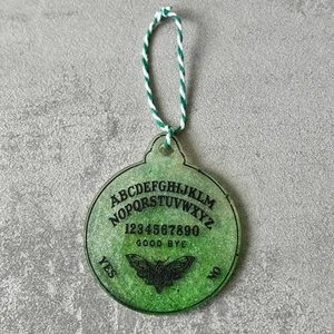 Addobbo Natale alternativo Ouija board con falena stile gothic - Foto 1 di 5