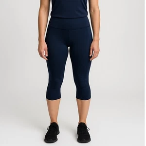 Leggings capri de bolsillo azul marino grandes de nailon Athleta Ultimate Stash Pocket para mujer - Imagen 1 de 9