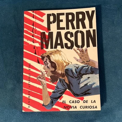 Perry Mason Spanish Vintage 1962 Paperback El Caso de La Novia Curiosa Rare HTF - Image 1 of 4