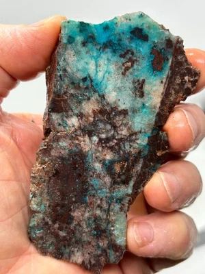 Crisocola en Cuarzo Losa Cabbing Lapidario Coleccionismo Combo Envío Disponible Foto 1 de 4