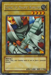 Alpha the Magnet Warrior DOR-E001 (UE) Duelista de las Rosas YuGiOh! Tarjeta LP - Imagen 1 de 2