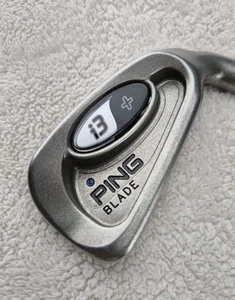 Ping i3+ Blade Blue Dot RH 4-Eisen 38,5" Stiff JZ Stahl schöner Ping Griff SEHR GUTER ZUSTAND - Bild 1 von 12