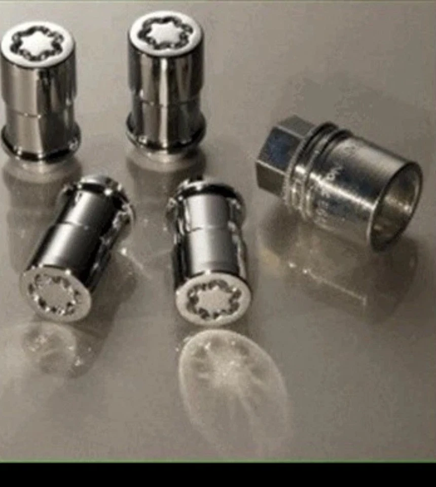 NEW OE Ford Wheel Lug Nut Lock Kit for Hidden Lugs F3SZ1A043A Focus Fusion 07-11 - Image 1 of 2